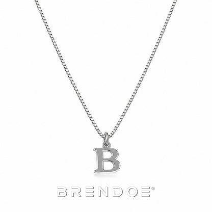 Brendoe Zilverkleurige Letterketting