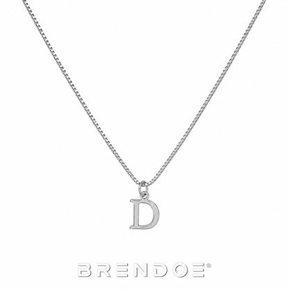 Brendoe Zilverkleurige Letterketting