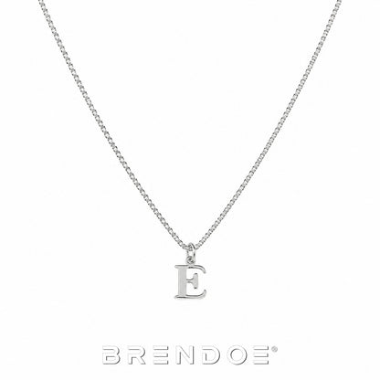 Brendoe Zilverkleurige Letterketting