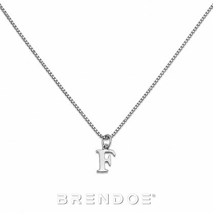 Brendoe Zilverkleurige Letterketting