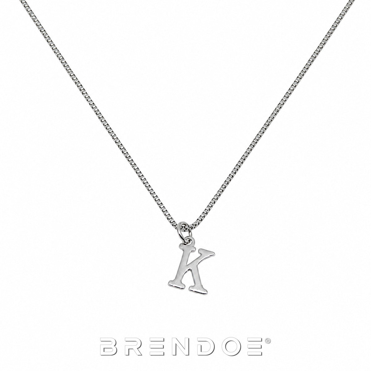 Brendoe Zilverkleurige Letterketting