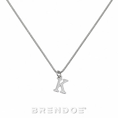 Brendoe Zilverkleurige Letterketting