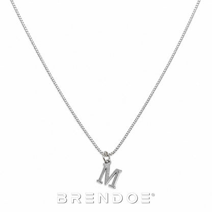 Brendoe Zilverkleurige Letterketting