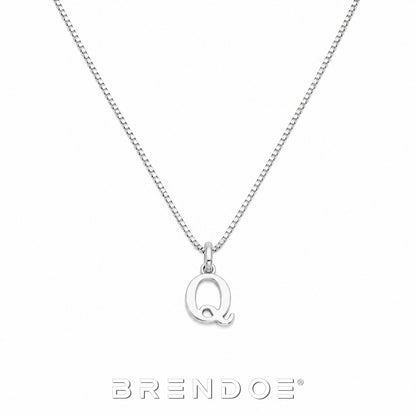 Brendoe Zilverkleurige Letterketting