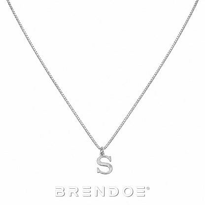 Brendoe Zilverkleurige Letterketting