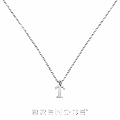 Brendoe Zilverkleurige Letterketting