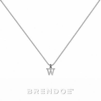Brendoe Zilverkleurige Letterketting