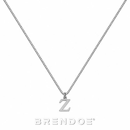 Brendoe Zilverkleurige Letterketting