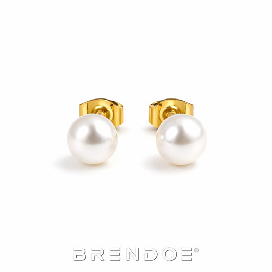 Brendoe Goudkleurige Pareloorstekers – 18K Verguld RVS